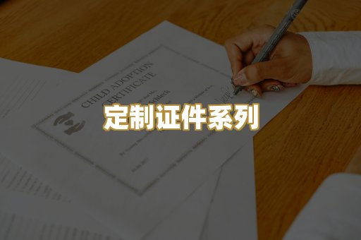 定制证件系列
